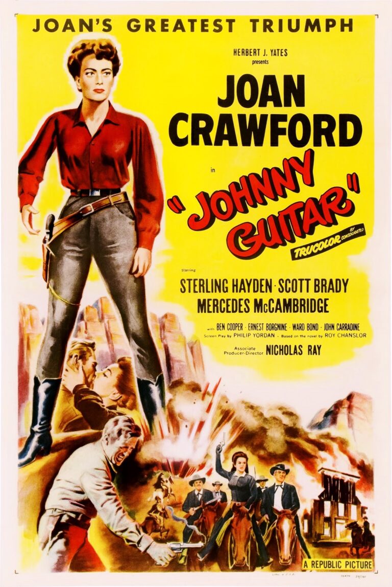 Plakat filmu Johnny Guitar.