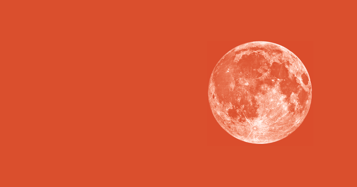 Grafika z księżycem.