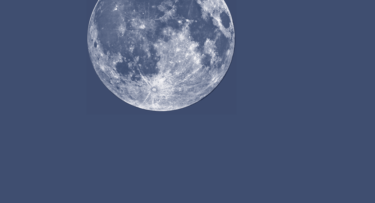 Grafika z księżycem.