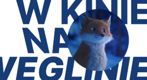 Grafika z napisami i zdjęciem lisa.