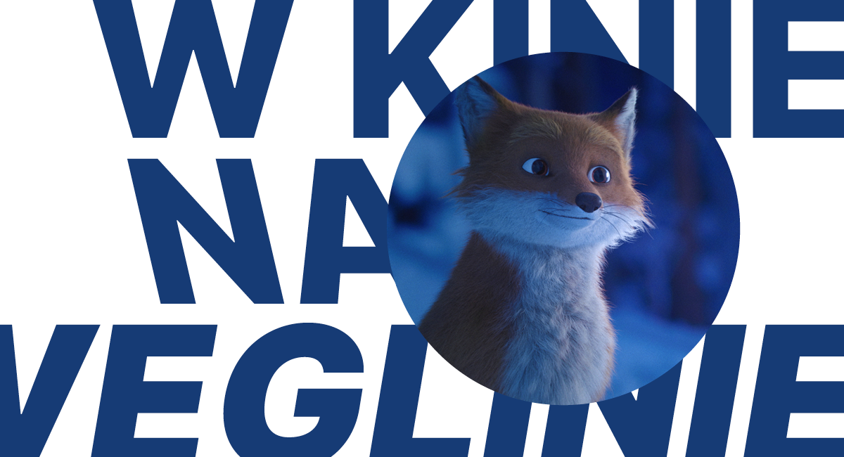 Grafika z napisami i zdjęciem lisa.