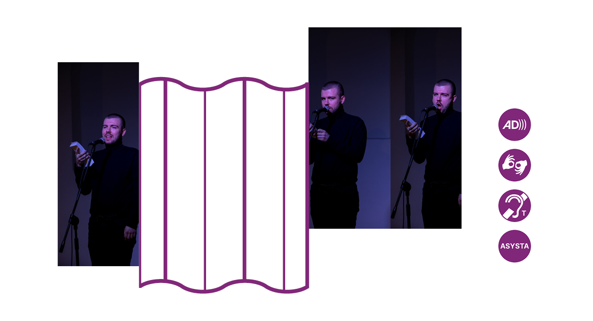 Grafika sceny otwartej.