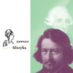 grafika z tekstem i zdjęciem portretu kompozytora