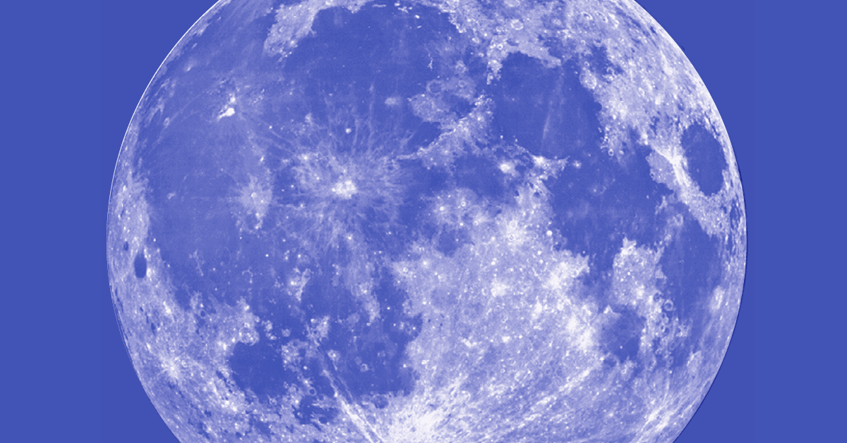 Grafika z księżycem.