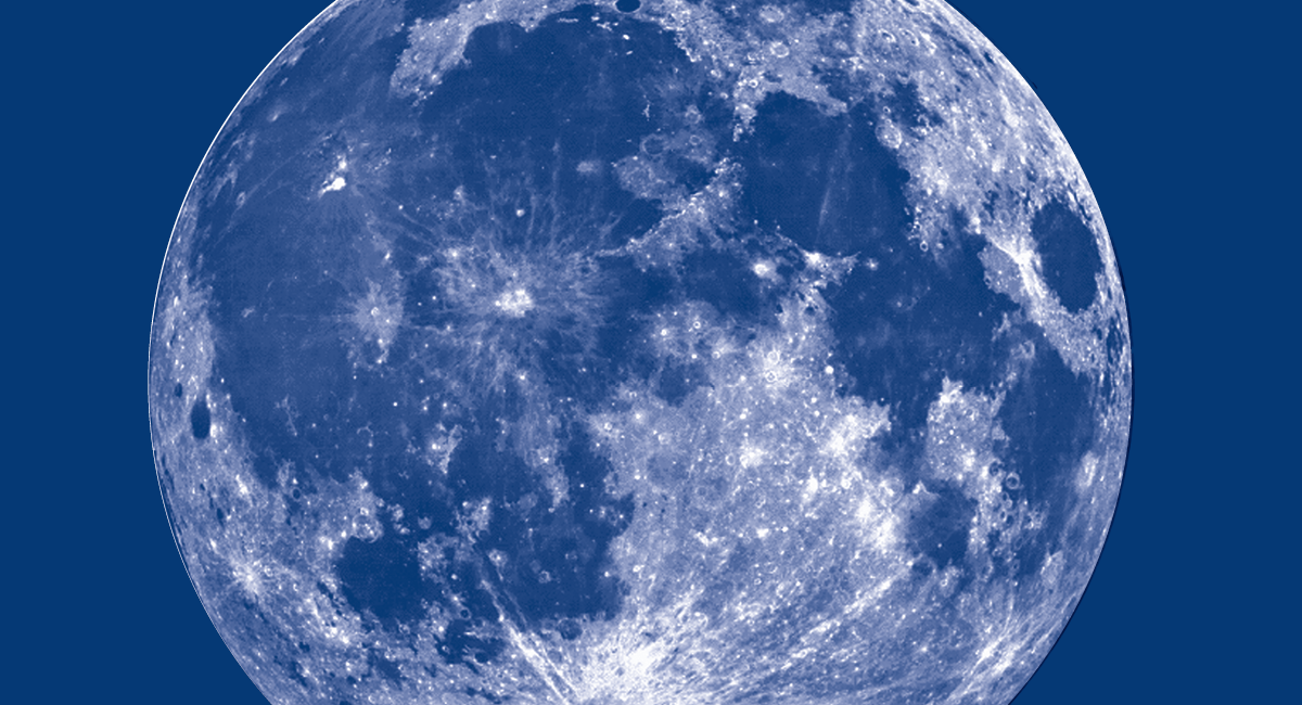 Grafika z księżycem.