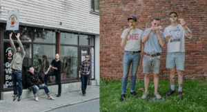 połączone w jeden kadr zdjęcia zespołów