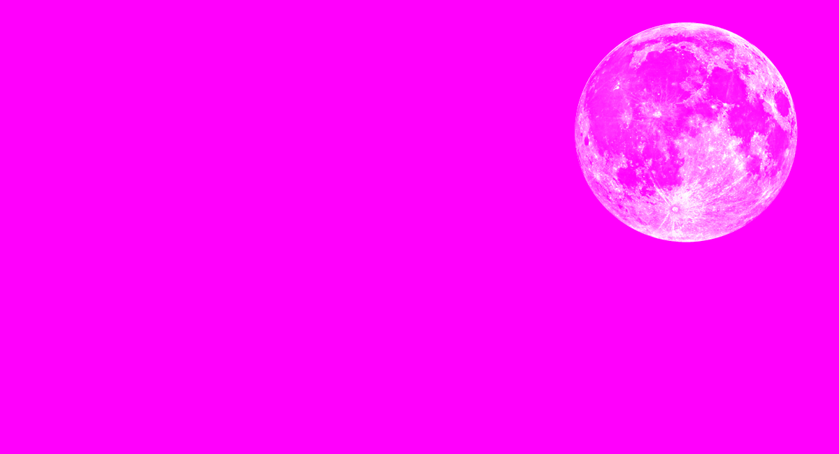 Grafika z księżycem.