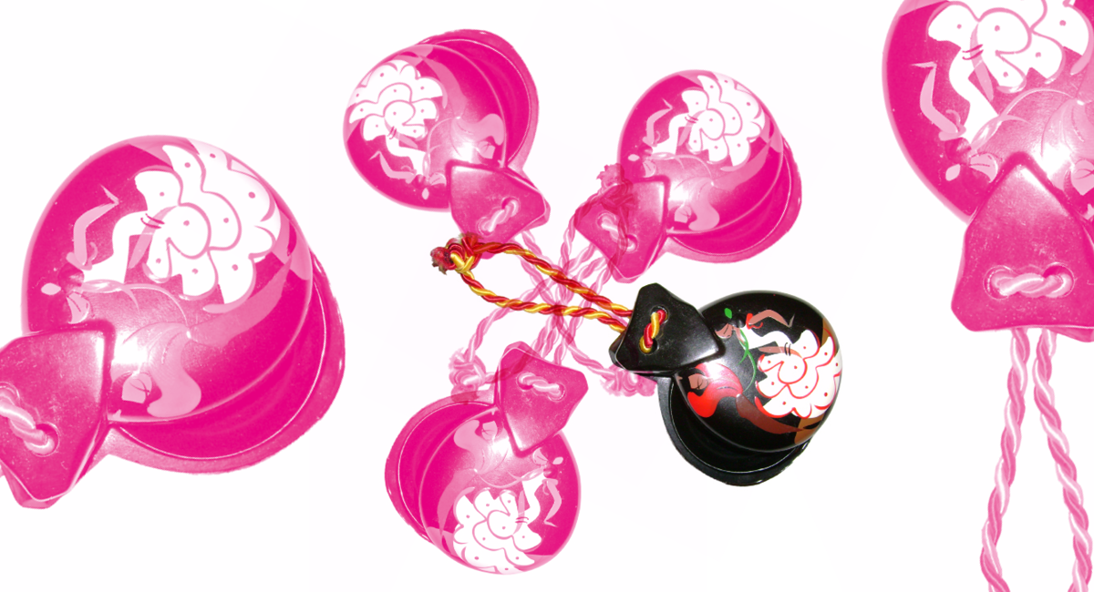 Grafika z rysunkiem marakasów.